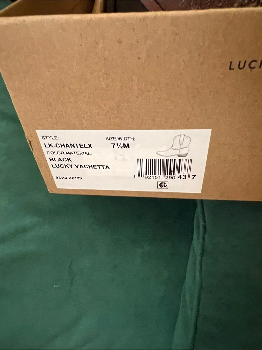 Lucky Brand LK-ChantelX Western Boot
